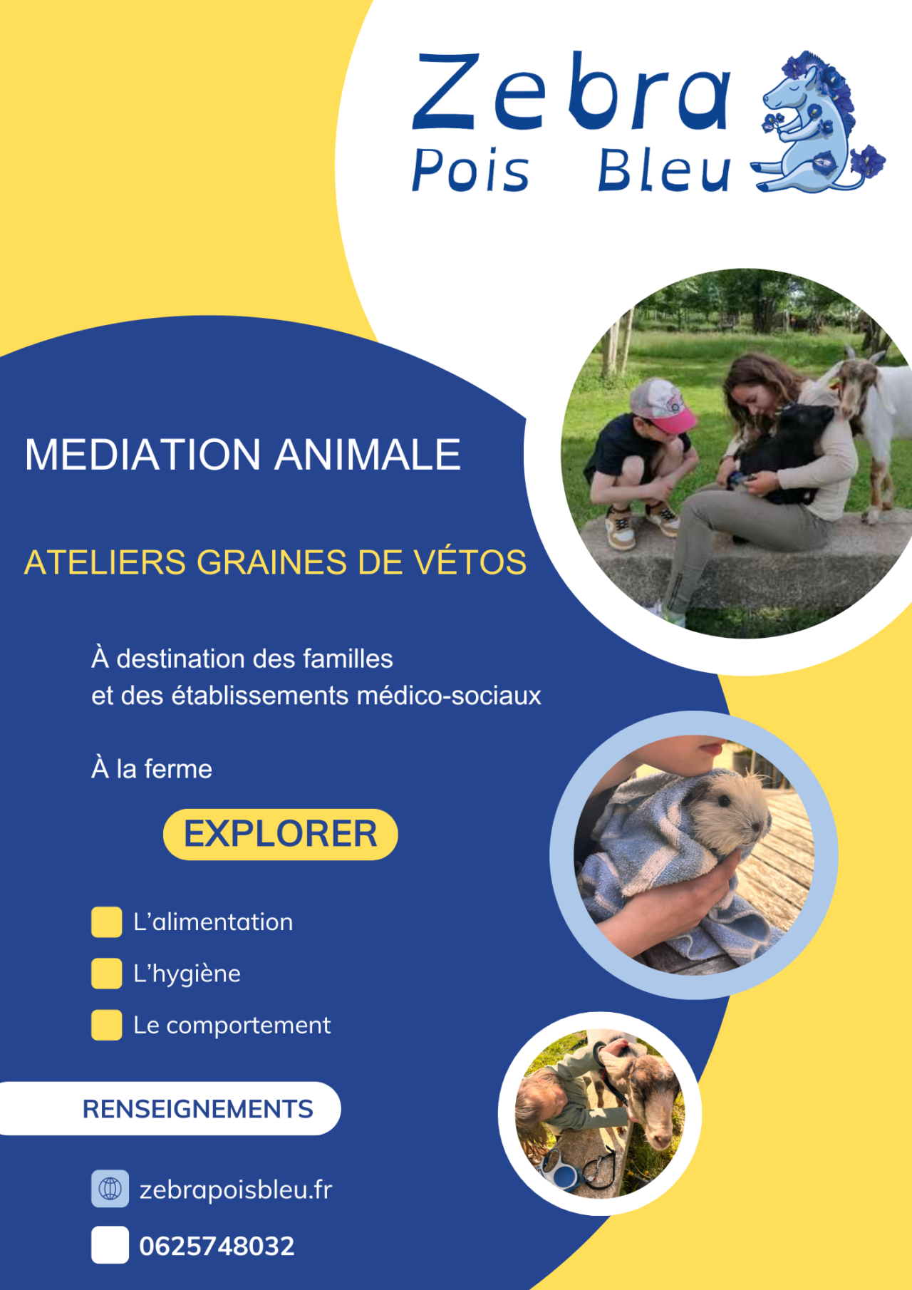 Médiation Animale : Graines de Vétos